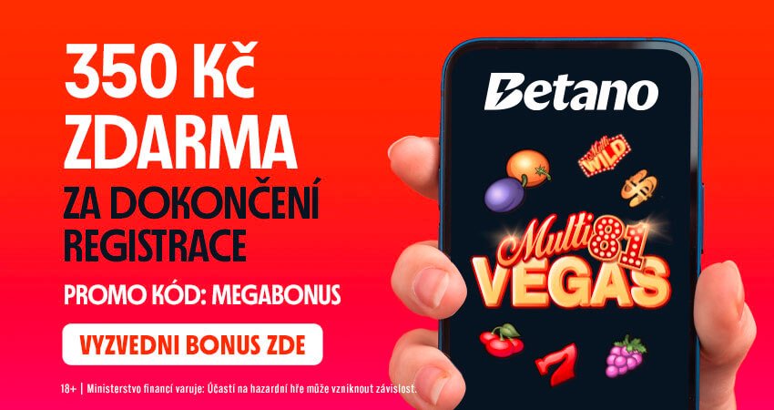 Betano casino bonusy pro nové hráče – pouze za registraci