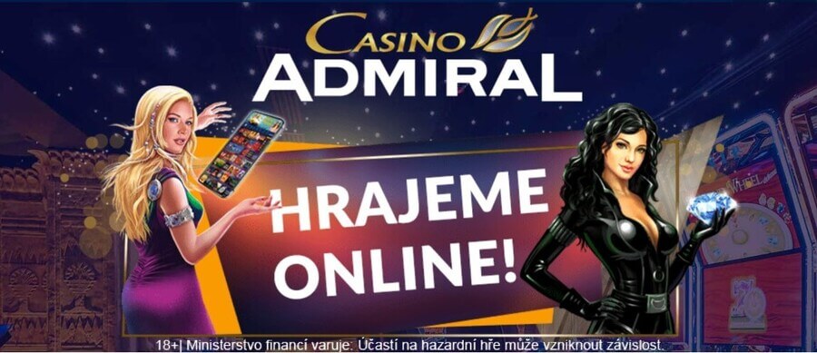 Admirál casino – recenze, bonus za registraci a promo code