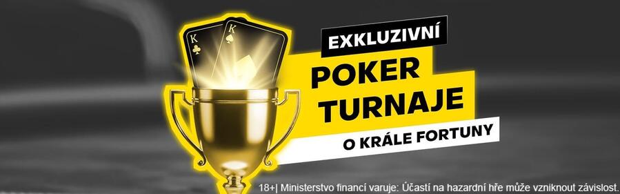 Zapojte se do exkluzivního turnaje pouze na Fortuna Pokeru