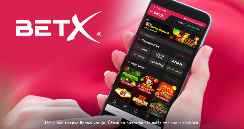 BetX casino mobilní aplikace