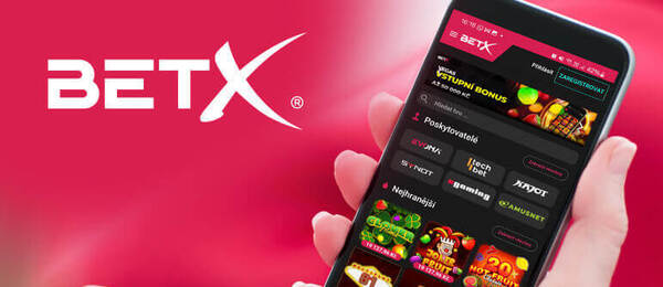 BetX casino mobilní aplikace