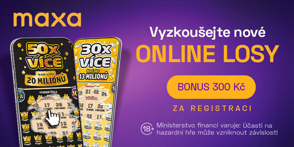 MAXA losy a loterie online