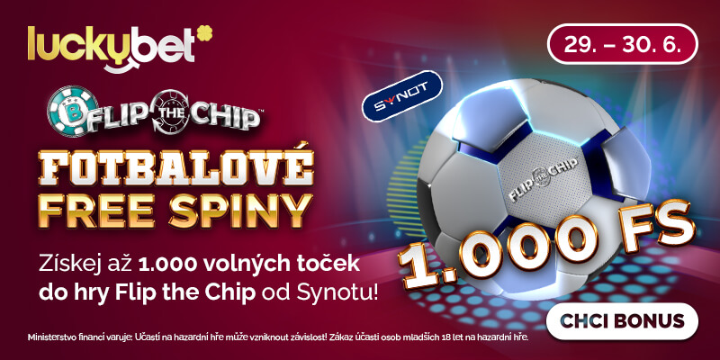 LuckyBet casino na tento víkend nabízí bonus až 1 000 free spinů