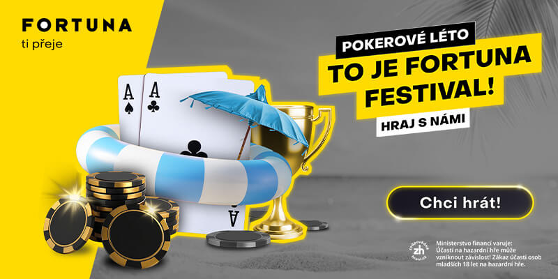 Fortuna Pokerové léto startuje