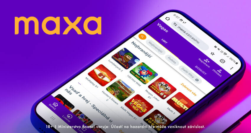 Maxa casino – recenze online casina, bonusů a her