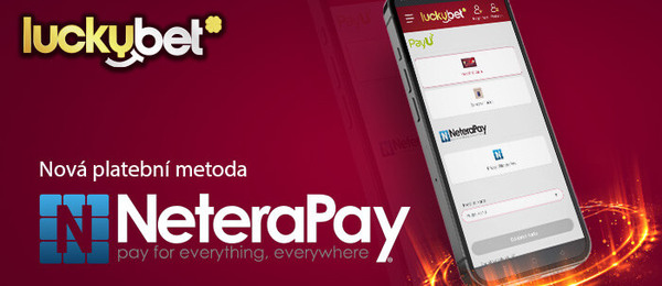 NeteraPay platby v casinu LuckyBet