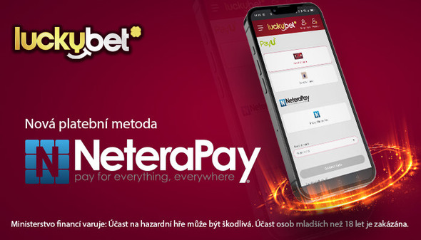 NeteraPay platby v casinu LuckyBet