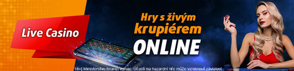 Live dealer Tipsport a Chance – vyzkoušejte hru přes stream