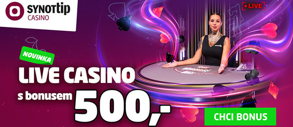 Live casino SYNOT TIP