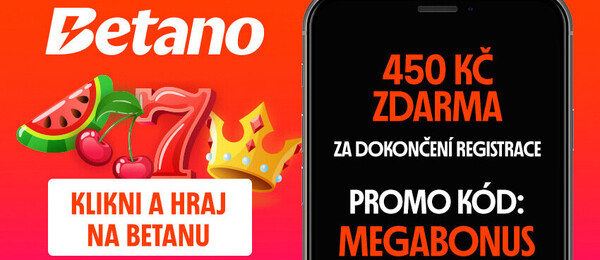 Betano promo kód 2024 – MEGABONUS