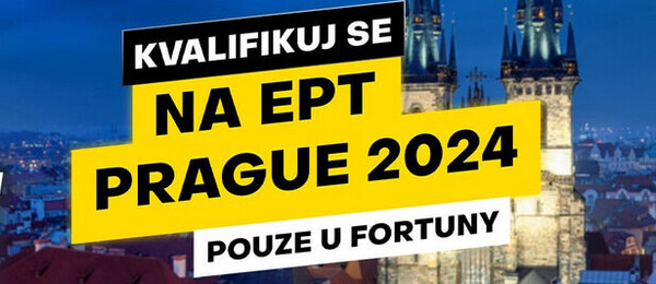 Zahrajte si online kvalifikace na EPT Praha u Fortuny