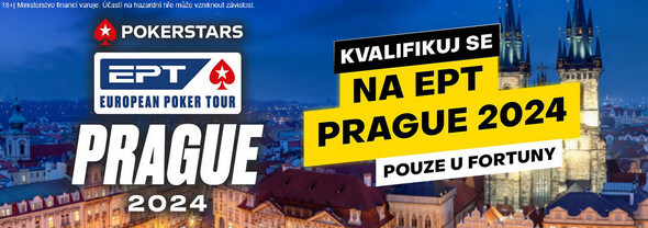 Zahrajte si online kvalifikace na EPT Praha u Fortuny