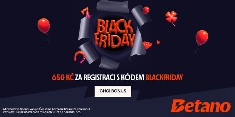 Betano black friday bonus za registraci