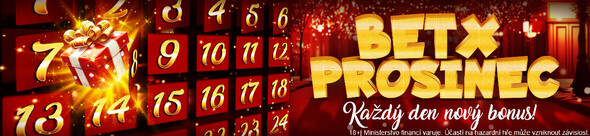 Adventní casino kalendář BetX