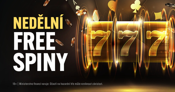 Nedělní free spiny dnes: 19. ledna 2025